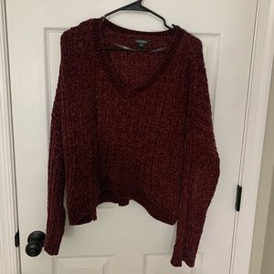 Sweater oversized cropped